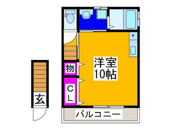 ＣＳガーデン羽曳野の物件間取画像